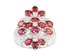 Ruby and zircon ring Ruby and zircon ring