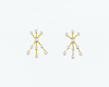 Diamond earrings Diamond earrings