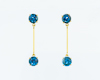 Topaz earrings