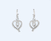 Diamond earrings Diamond earrings