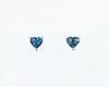 Topaz and diamond earrings Topaz and diamond earrings