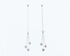 White gold earrings White gold earrings