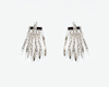White gold earrings White gold earrings