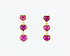 Ruby earrings Ruby earrings