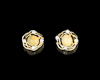 Opal and diamond earrings