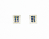 Blue sapphire and diamond earrings Blue sapphire and diamond earrings