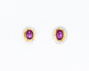 Star ruby and diamond earrings Star ruby and diamond earrings