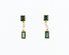 Sapphire and diamond earrings Sapphire and diamond earrings
