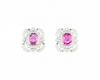 Sapphire and diamond earrings Sapphire and diamond earrings