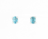 Zircon and diamond earrings