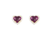 Ruby and diamond earrings Ruby and diamond earrings