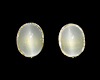 Aquamarine cat's eye earrings