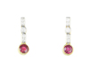 Ruby and diamond earrings Ruby and diamond earrings