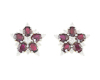Ruby and diamond earrings Ruby and diamond earrings