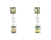 Sapphire and diamond earrings