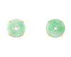 Jadeite (type-A) carving earrings Jadeite (type-A) carving earrings