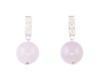 Jade and diamond earrings Jade and diamond earrings