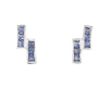 Blue sapphire earrings