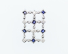 Blue sapphire and diamond pendant Blue sapphire and diamond pendant