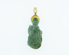 Jadeite (type-A) carving and diamond pendant Jadeite (type-A) carving and diamond pendant