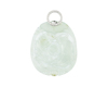 Jadeite (type-A) and diamond pendant