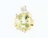 Quartz and diamond pendant Quartz and diamond pendant