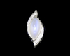 Moon stone and diamond pendant Moon stone and diamond pendant