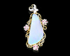 Opal, ruby and diamond pendant