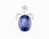 Kyanite and diamond pendant Kyanite and diamond pendant
