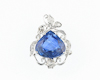 Kyanite and diamond pendant Kyanite and diamond pendant