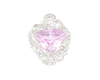 Kunzite and diamond pendant Kunzite and diamond pendant