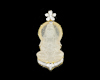 Jadeite (type-A) carving and diamond pendant Jadeite (type-A) carving and diamond pendant