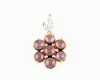 Garnet and diamond pendant Garnet and diamond pendant
