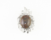 Opal and diamond pendant Opal and diamond pendant