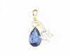 Kyanite and diamond pendant Kyanite and diamond pendant