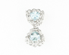 Aquamarine and diamond pendant Aquamarine and diamond pendant