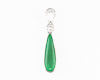Jadeite (type-A) and diamond pendant Jadeite (type-A) and diamond pendant