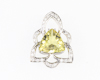 Aquamarine and diamond pendant Aquamarine and diamond pendant