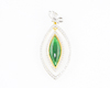 Jadeite (type-A) and diamond pendant Jadeite (type-A) and diamond pendant