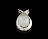 Jadeite (type-A) and diamond pendant Jadeite (type-A) and diamond pendant