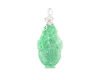 Jadeite (type-A) and diamond pendant Jadeite (type-A) and diamond pendant