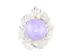 Jadeite (type-A) and diamond pendant Jadeite (type-A) and diamond pendant