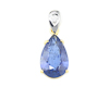 Kyanite and diamond pendant Kyanite and diamond pendant