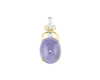 Jadeite (type-A) and diamond pendant Jadeite (type-A) and diamond pendant