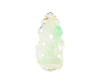 Jadeite (type-A) carving and diamond pendant Jadeite (type-A) carving and diamond pendant