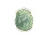 Jadeite (type-A) carving and diamond pendant Jadeite (type-A) carving and diamond pendant
