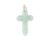 Jadeite (type-A) carving and diamond pendant Jadeite (type-A) carving and diamond pendant