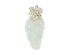 Jadeite (type-A) and diamond pendant Jadeite (type-A) and diamond pendant