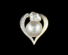 South sea pearl and diamond pendant