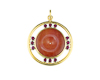 Jade and ruby pendant Jade and ruby pendant